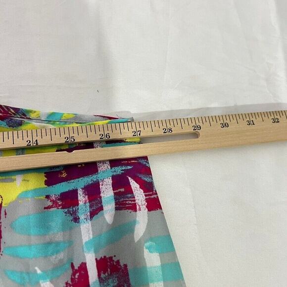 Melissa McCarthy Seven7 Sleeveless Abstract Print Dress Size 2X Plus Boho - Picture 8 of 10